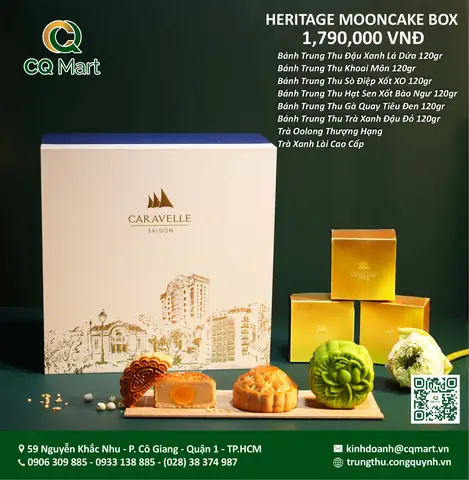 Bánh Trung Thu Khách Sạn Caravelle
