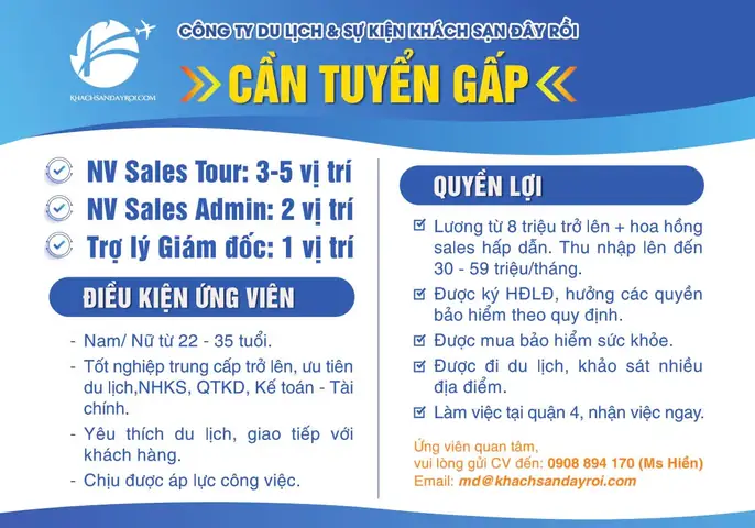 Công Ty Du Lịch Khách Sạn Đây Rồi