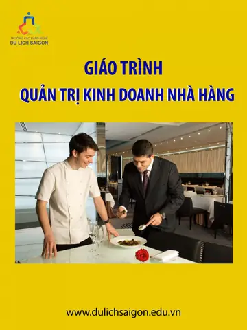 Giáo Trình Quản Trị Nhà Hàng Khách Sạn
