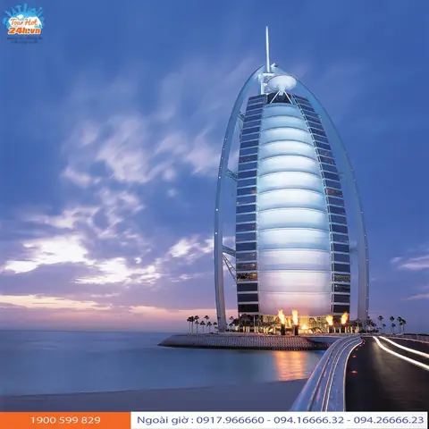 Khách Sạn 7 Sao Dubai: Vẻ Đẹp Hoàng Hôn Và Trải Nghiệm Đỉnh Cao