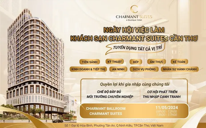 Khách Sạn Cần Thơ Tuyển Dụng: Cơ Hội Nghề Nghiệp, Lương Thực Và Lợi Ích Hấp Dẫn