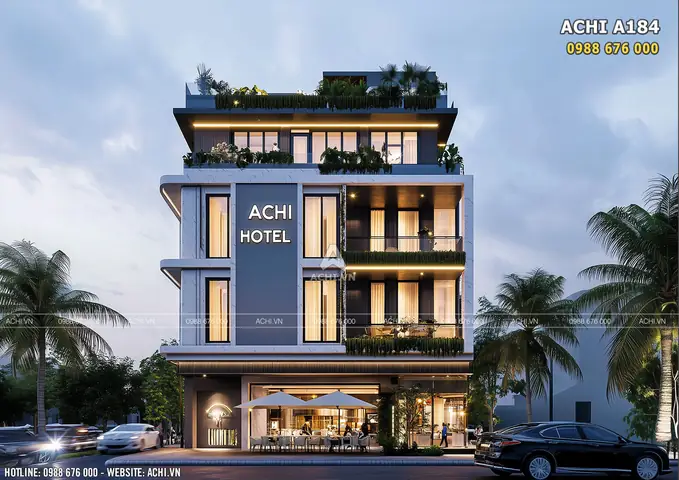 Mặt Tiền Khách Sạn: Nghệ Thuật Kết Hợp Giữa Đẳng Cấp Và Thẩm Mỹ Mặt Tiền Khách Sạn: Nghệ Thuật Kết Hợp Giữa Đẳng Cấp Và Thẩm Mỹ