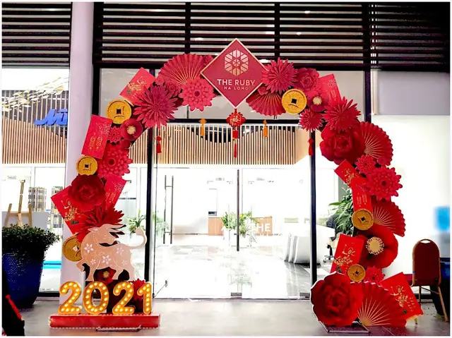 Trang Trí Tết Cho Khách Sạn Trang Trí Tết Cho Khách Sạn