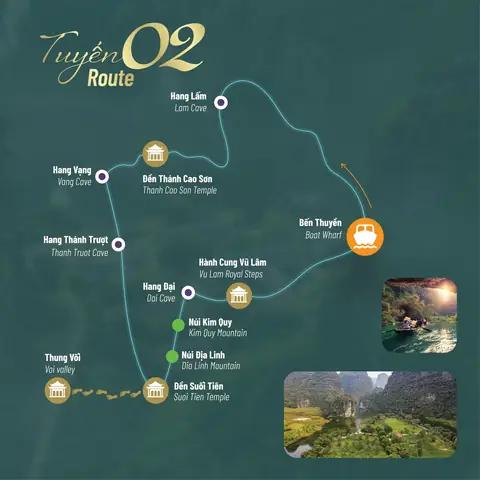 Tuyến Tham Quan Tràng An Tuyến Tham Quan Tràng An
