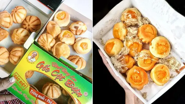 Bánh Bông Lan Trứng Muối Vũng Tàu Gốc Cột Điện