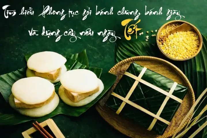 Bánh Chưng Bánh Dày Ngày Tết Bánh Chưng Bánh Dày Ngày Tết