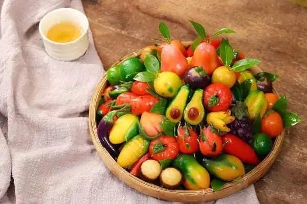 Bánh Đậu Xanh Hình Trái Cây Bánh Đậu Xanh Hình Trái Cây