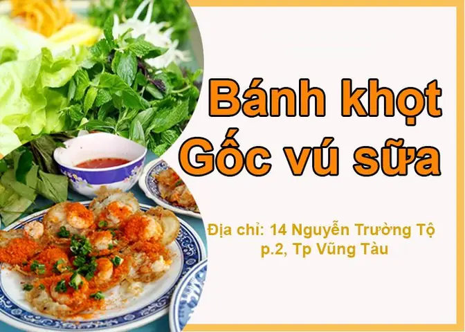 Bánh Khọt Cây Vú Sữa Vũng Tàu Bánh Khọt Cây Vú Sữa Vũng Tàu