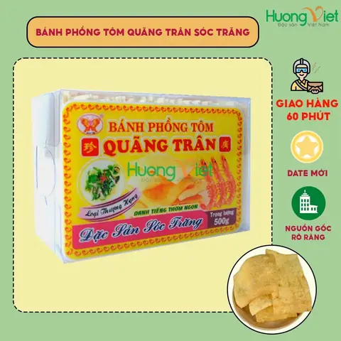 Bánh Phồng Tôm Quảng Trân Sóc Trăng Bánh Phồng Tôm Quảng Trân Sóc Trăng