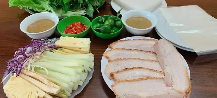 Bánh Tráng Cuốn Thịt Heo Trung Hòa Bánh Tráng Cuốn Thịt Heo Trung Hòa