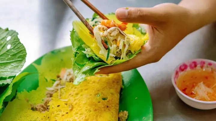 Bánh Xèo Ăn Với Rau Gì
