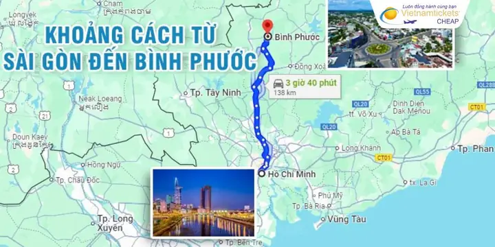 Bình Phước Cách Sài Gòn Bao Xa Bình Phước Cách Sài Gòn Bao Xa