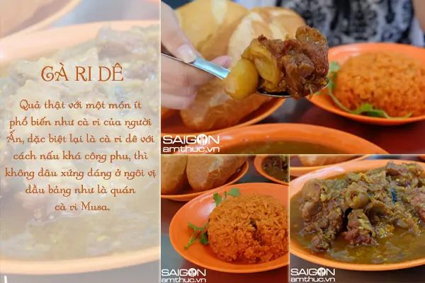 Cà Ri Ngon Ở Sài Gòn