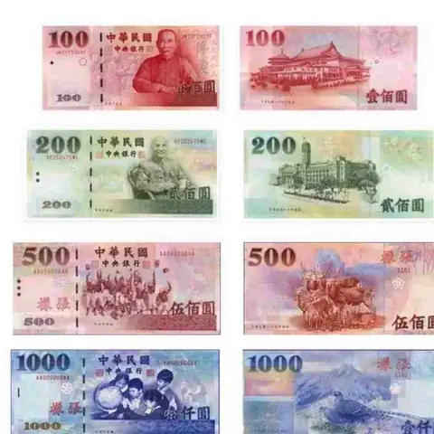 Các Mệnh Giá Tiền Đài Loan