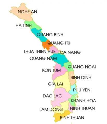 Các Tỉnh Thành Việt Nam Từ Bắc Vào Nam Các Tỉnh Thành Việt Nam Từ Bắc Vào Nam