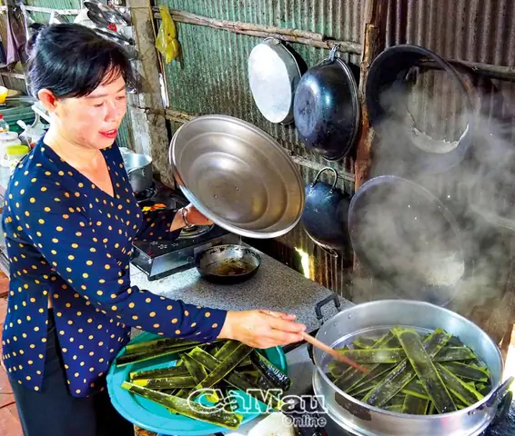 Cách Làm Bánh Lá Rau Mơ Cách Làm Bánh Lá Rau Mơ