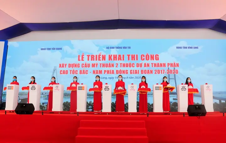 Cầu Mỹ Thuận 2 Khởi Công Cầu Mỹ Thuận 2 Khởi Công