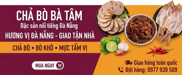 Chả Bò Đà Nẵng Nổi Tiếng Chả Bò Đà Nẵng Nổi Tiếng