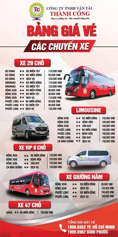Chành Xe Thành Công Bình Thạnh Chành Xe Thành Công Bình Thạnh