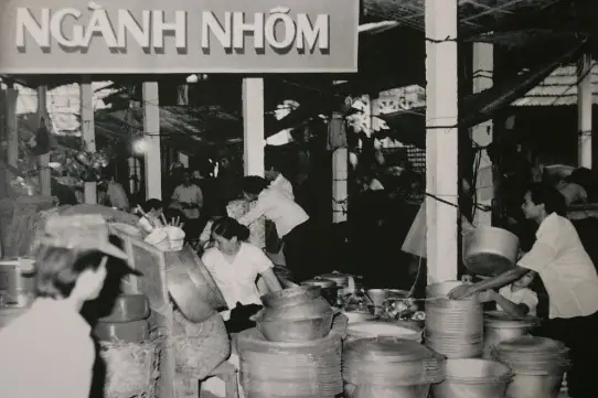 Chợ Đồng Xuân Hà Nội Xưa