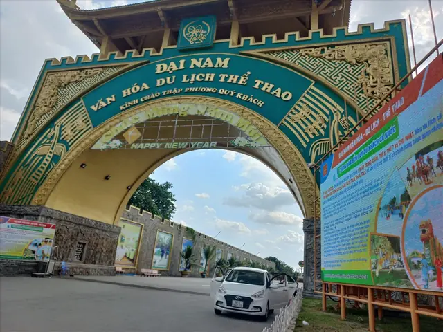 Cổng Sau Khu Du Lịch Đại Nam Cổng Sau Khu Du Lịch Đại Nam