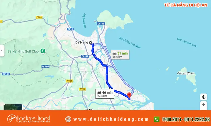 Đà Nẵng Đi Hội An Bao Nhiêu Km Đà Nẵng Đi Hội An Bao Nhiêu Km