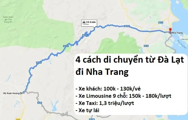 Chuyển Từ Đà Lạt Đến Nha Trang Chuyển Từ Đà Lạt Đến Nha Trang