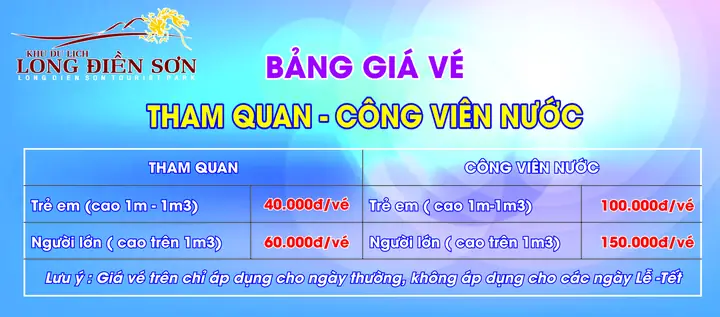 Giá Vé Long Điền Sơn Tây Ninh Giá Vé Long Điền Sơn Tây Ninh