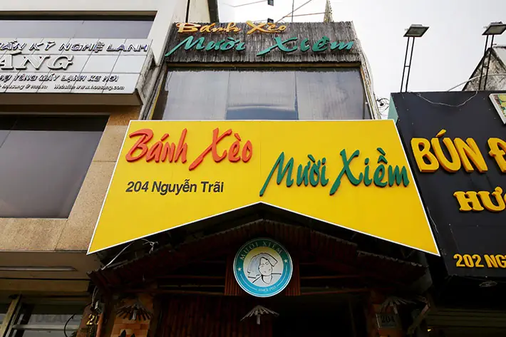 Hệ Thống Bánh Xèo Mười Xiềm Hệ Thống Bánh Xèo Mười Xiềm
