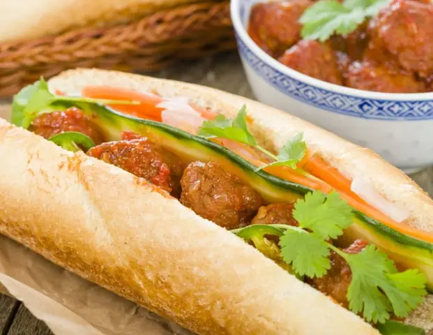 Hình Ảnh Bánh Mì Xíu Mại Hình Ảnh Bánh Mì Xíu Mại