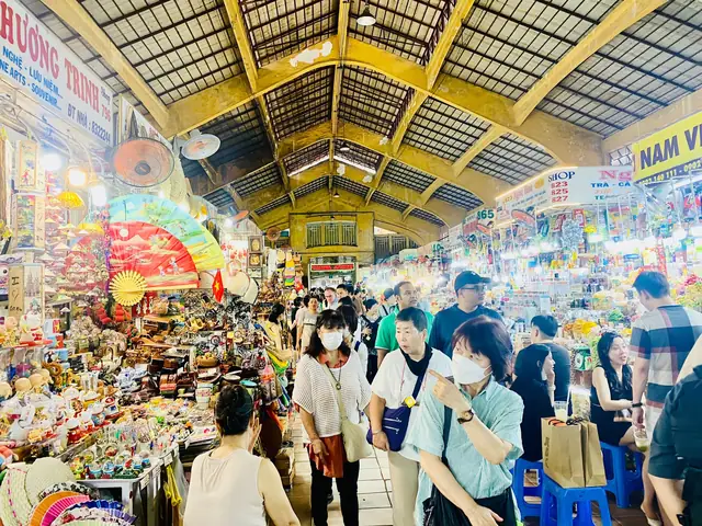 Hình Ảnh Bên Trong Chợ Bến Thành Hình Ảnh Bên Trong Chợ Bến Thành
