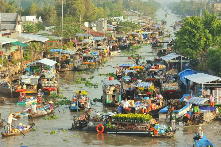 Hình Ảnh Chợ Nổi Ngã Năm Hình Ảnh Chợ Nổi Ngã Năm