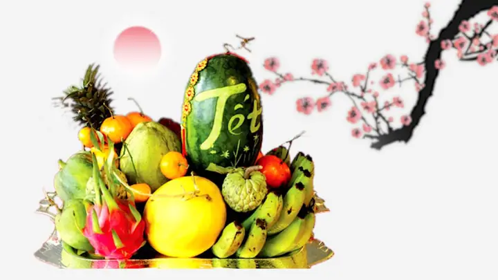 Hình Ảnh Mâm Quả Ngày Tết