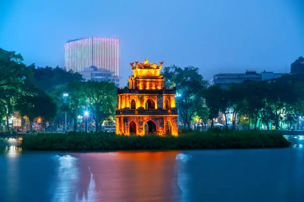 Hình Ảnh Tháp Rùa Hà Nội Hình Ảnh Tháp Rùa Hà Nội