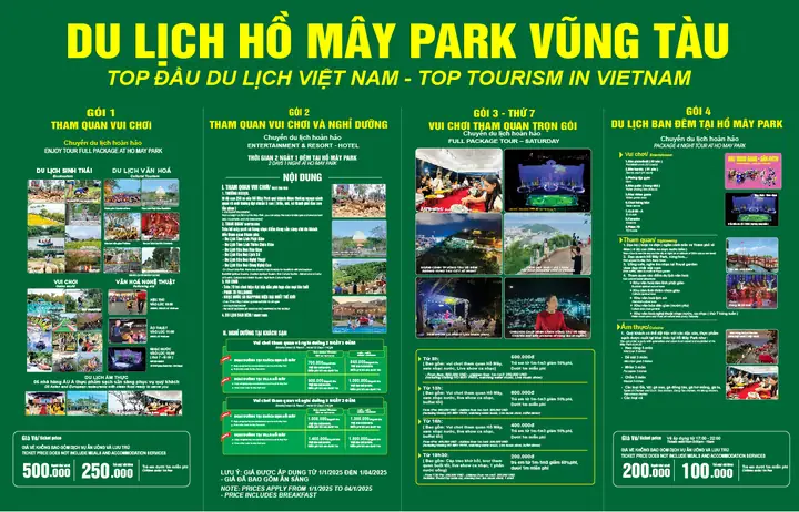 Hồ Mây Vũng Tàu Mở Cửa Mấy Giờ Hồ Mây Vũng Tàu Mở Cửa Mấy Giờ