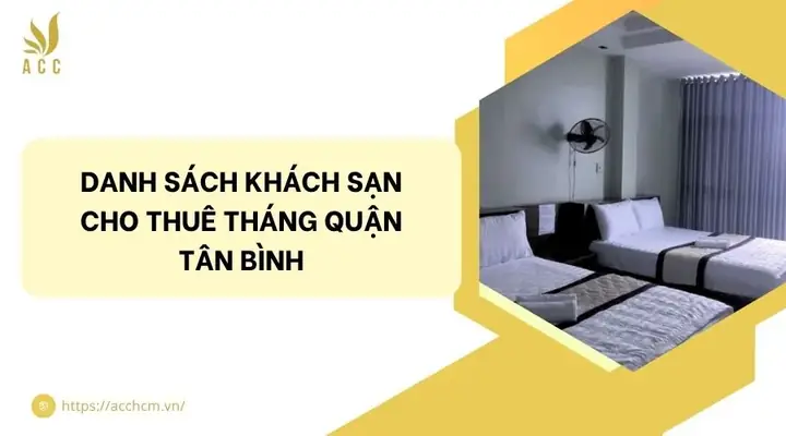 Khách Sạn Cho Thuê Tháng Tân Phú Khách Sạn Cho Thuê Tháng Tân Phú