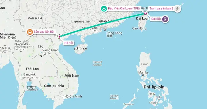 Khoảng Cách Từ Đài Bắc Đến Cao Hùng Khoảng Cách Từ Đài Bắc Đến Cao Hùng