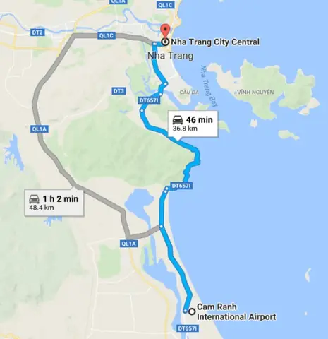 Khoảng Cách Từ Sân Bay Nha Trang Vào Thành Phố Khoảng Cách Từ Sân Bay Nha Trang Vào Thành Phố