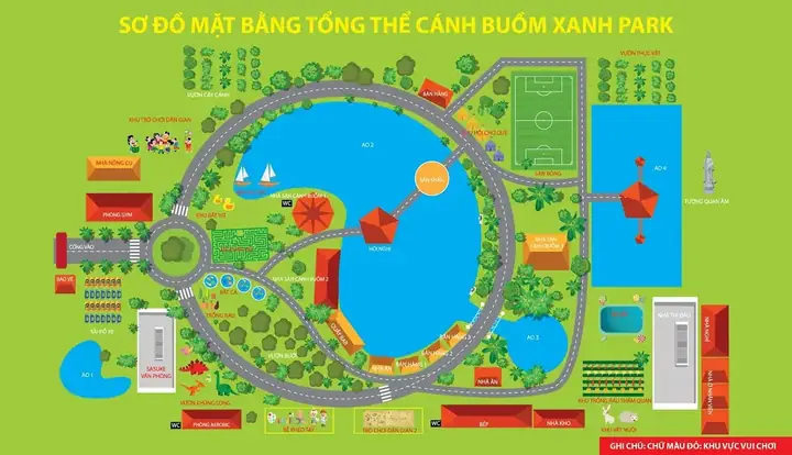 Khu Sinh Thái Cánh Buồm Xanh Ninh Hiệp