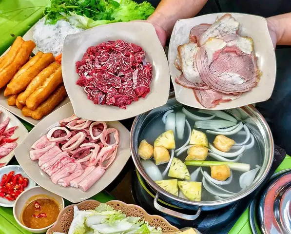 Lẩu Bò Nhúng Dấm Thái Phiên Lẩu Bò Nhúng Dấm Thái Phiên