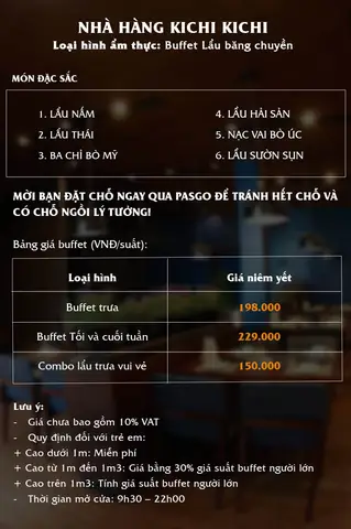 Lẩu Kichi Kichi Vincom Bà Triệu