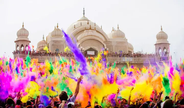 Lễ Hội Holi Ở Ấn Độ