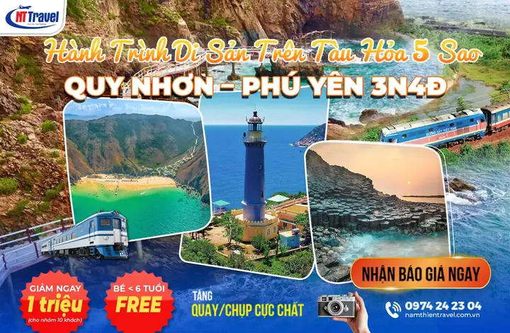 Lịch Trình Quy Nhơn Phú Yên 5 Ngày 4 Đêm Lịch Trình Quy Nhơn Phú Yên 5 Ngày 4 Đêm