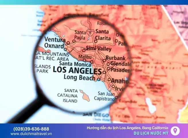 Los Angeles Nằm Ở Phía Nào