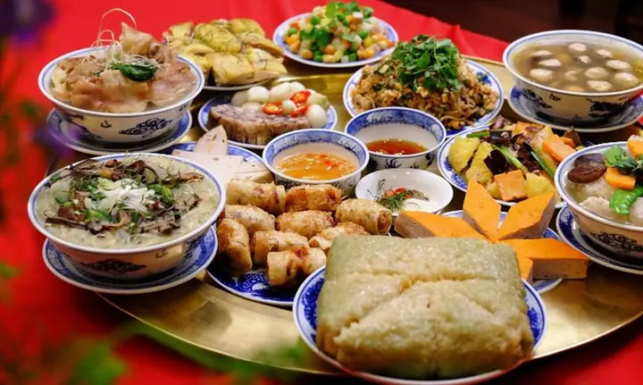 Mâm Cơm Cúng Chiều 30 Tết