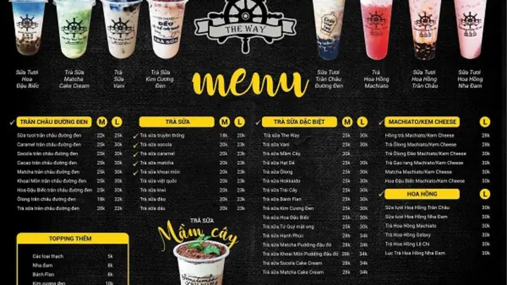 Menu Trà Sữa Chin Cà Mau Menu Trà Sữa Chin Cà Mau