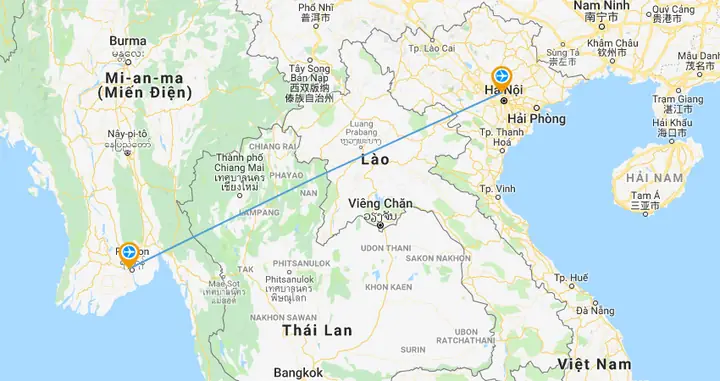 Myanmar Cách Việt Nam Mấy Tiếng