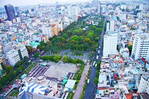 Ngắm Sài Gòn Từ Trên Cao