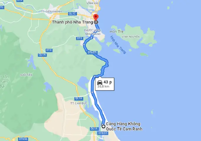 Nha Trang Cách Sân Bay Cam Ranh Bao Xa Nha Trang Cách Sân Bay Cam Ranh Bao Xa
