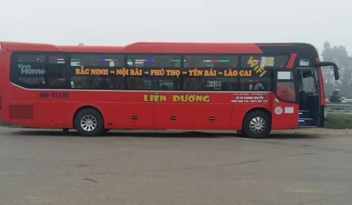 Nhà Xe Liên Dương Bắc Ninh Lào Cai
